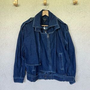 Bardot Dark Blue Denim Jacket